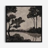 Woodland Pond II (Square) Canvas Print