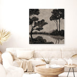 Woodland Pond II (Square) Canvas Print