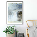Blue Art Print
