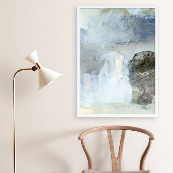 Blue Art Print
