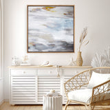 Number Nine 1 (Square) Canvas Print