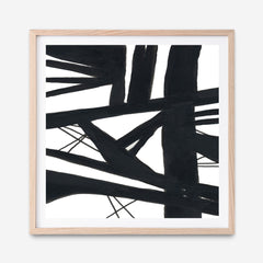 Roadwork 1 (Square) Art Print