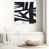 Roadwork 1 (Square) Canvas Print