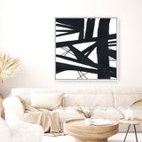 Roadwork 1 (Square) Canvas Print