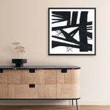 Roadwork 1 (Square) Art Print