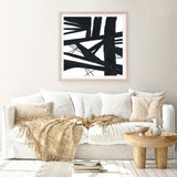 Roadwork 1 (Square) Art Print