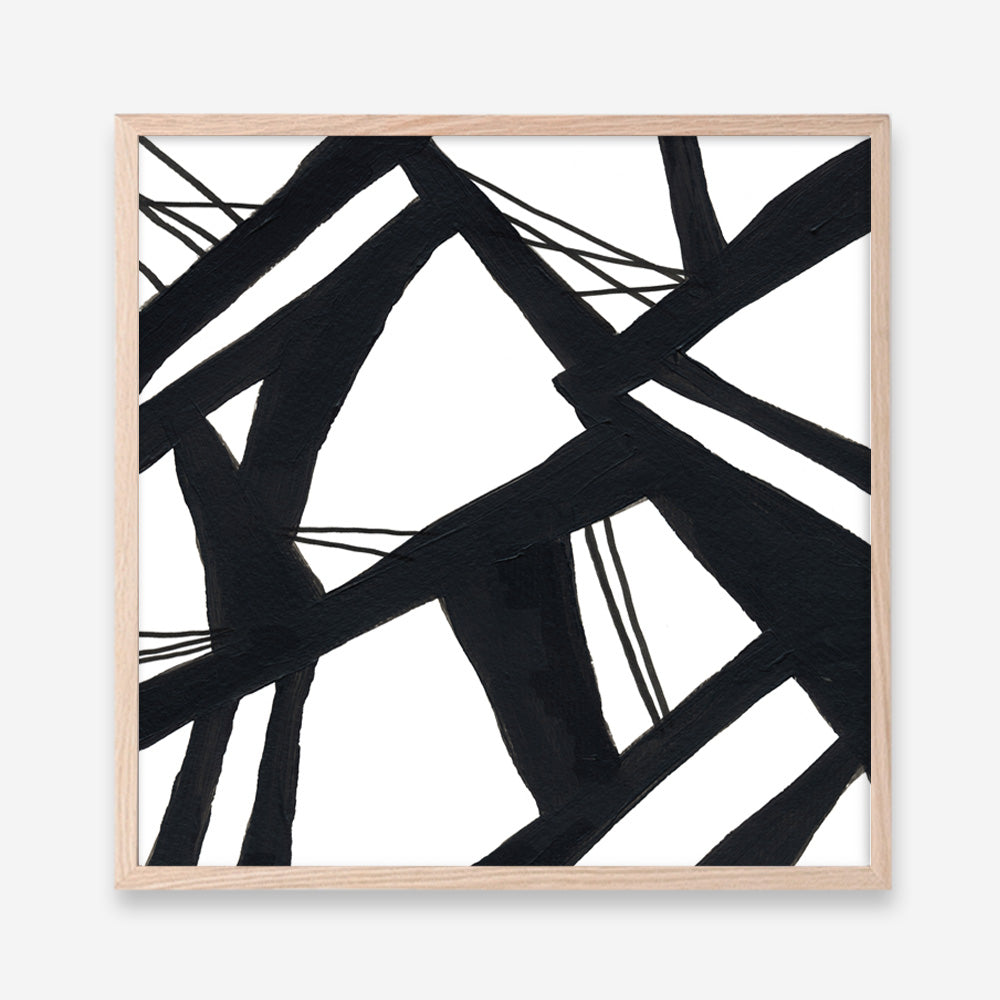 Roadwork 2 (Square) Art Print