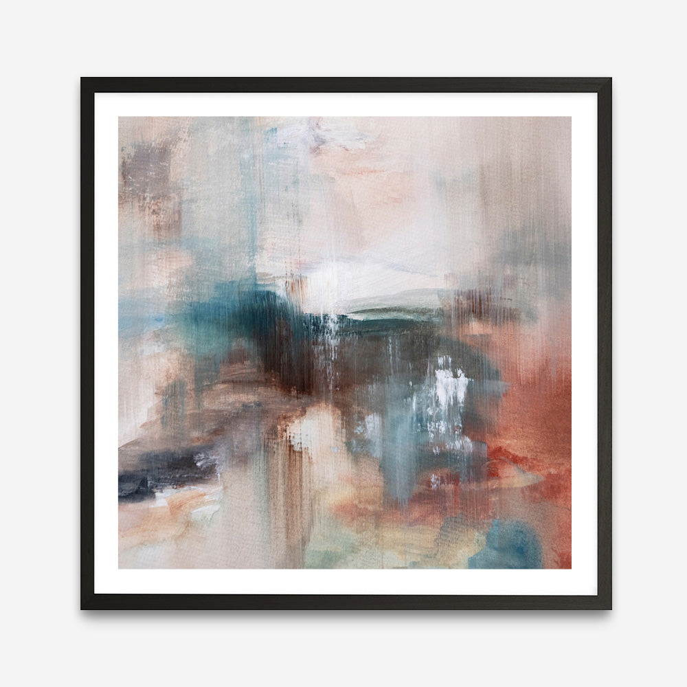 Autumn River No. 1 (Square) Art Print