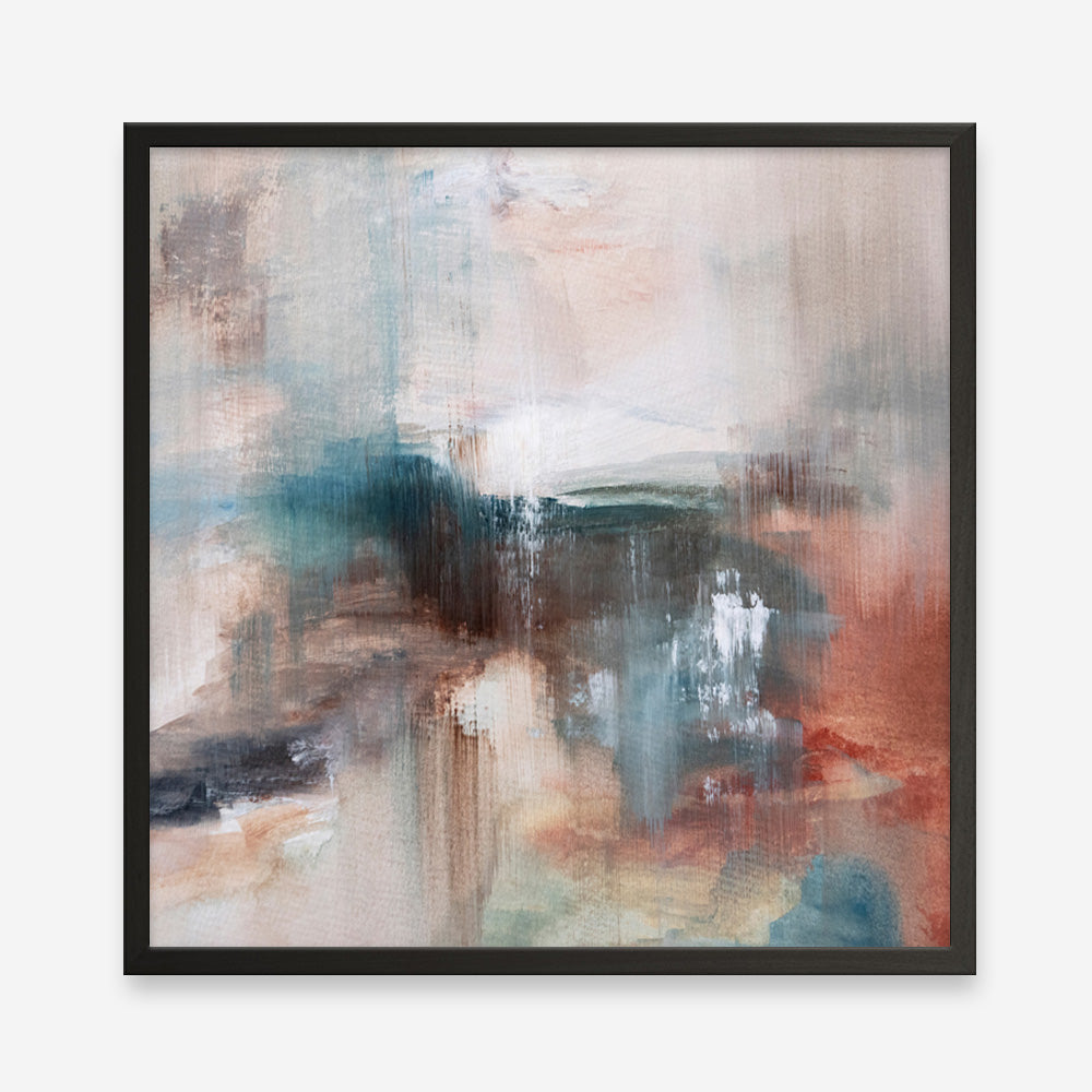 Autumn River No. 1 (Square) Art Print