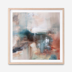 Autumn River No. 1 (Square) Art Print