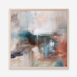 Autumn River No. 1 (Square) Art Print