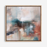 Autumn River No. 1 (Square) Canvas Print