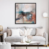 Autumn River No. 1 (Square) Canvas Print