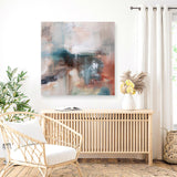 Autumn River No. 1 (Square) Canvas Print