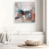 Autumn River No. 1 (Square) Canvas Print