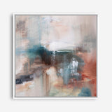 Autumn River No. 1 (Square) Canvas Print