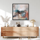 Autumn River No. 1 (Square) Art Print