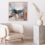 Autumn River No. 1 (Square) Art Print