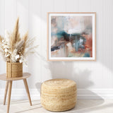 Autumn River No. 1 (Square) Art Print