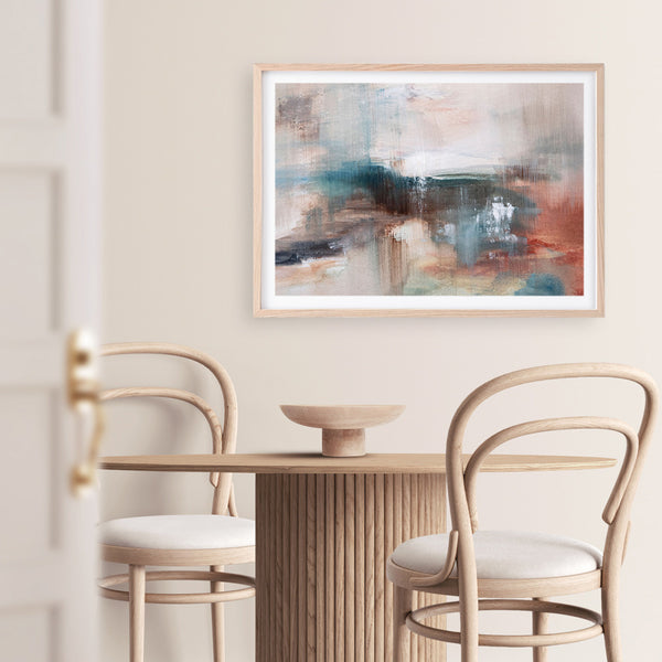 Autumn River No. 1 Art Print