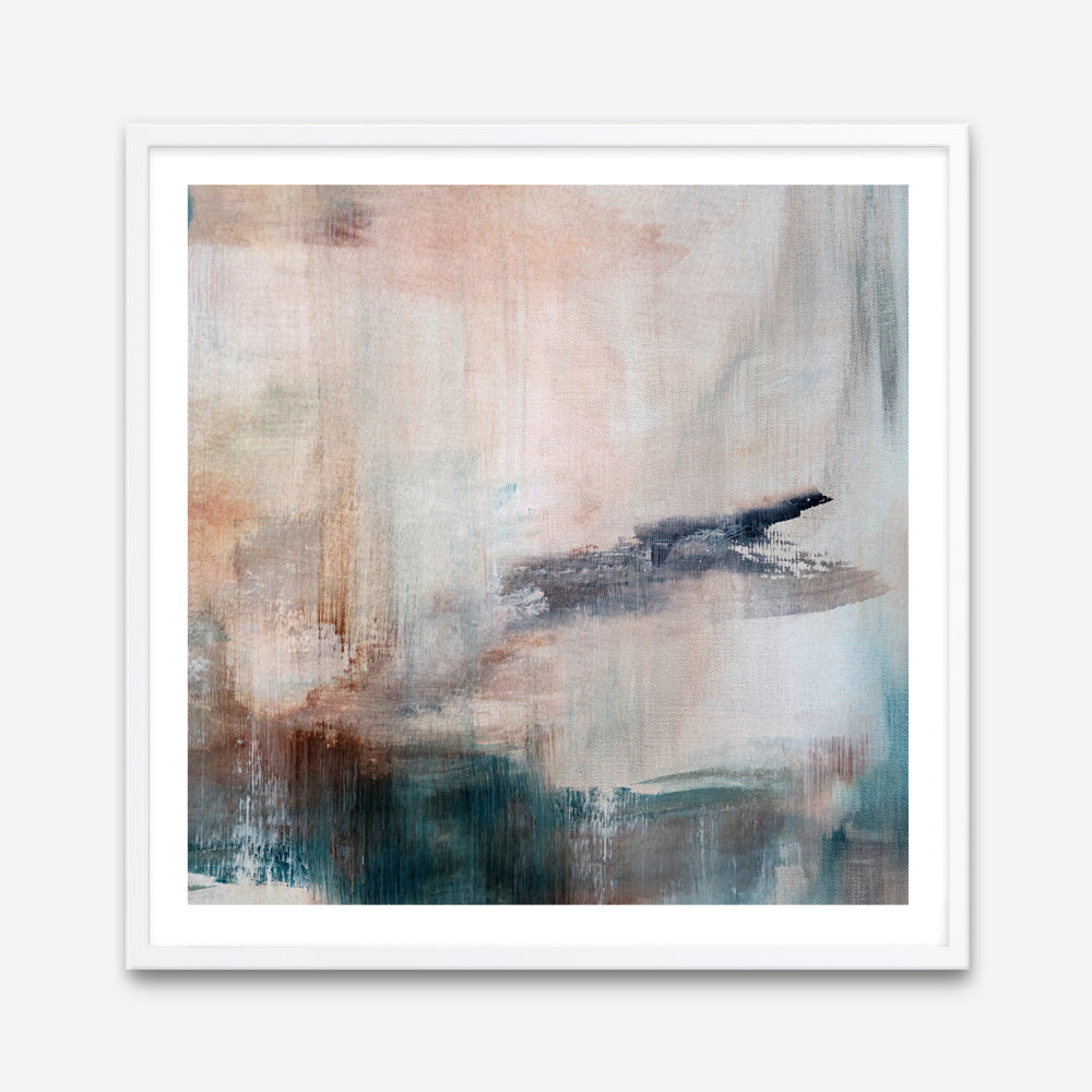 Autumn River No. 2 (Square) Art Print