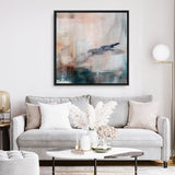 Autumn River No. 2 (Square) Canvas Print