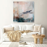 Autumn River No. 2 (Square) Canvas Print