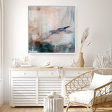 Autumn River No. 2 (Square) Canvas Print