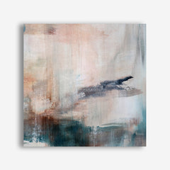 Autumn River No. 2 (Square) Canvas Wall Art Print