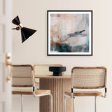 Autumn River No. 2 (Square) Art Print