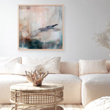 Autumn River No. 2 (Square) Art Print