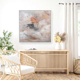 Cradled (Square) Canvas Print