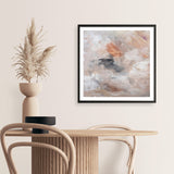 Cradled (Square) Art Print