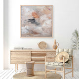 Cradled (Square) Art Print