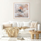 Cradled (Square) Art Print