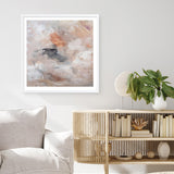 Cradled (Square) Art Print