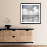 Soft Silence (Square) Art Print