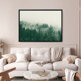 Emerald Forest No. 1 Canvas Print