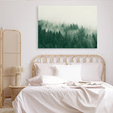 Emerald Forest No. 1 Canvas Print