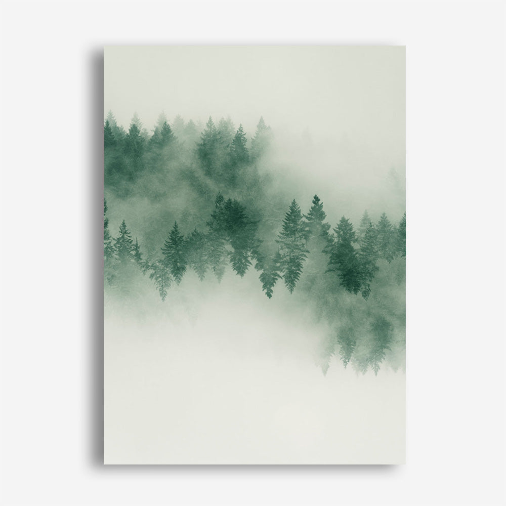 Emerald Forest No. 2 Canvas Print