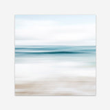 Abstract Beach (Square) Art Print