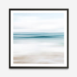 Abstract Beach (Square) Art Print