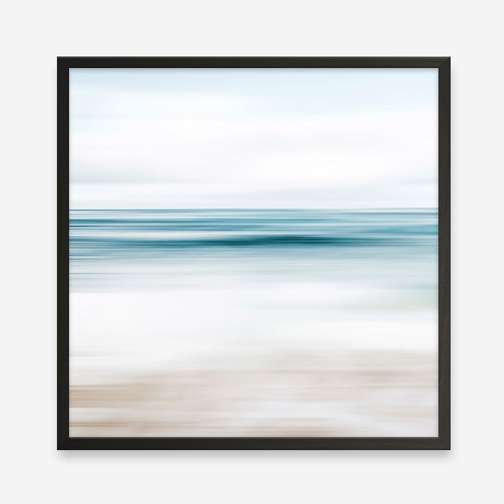 Abstract Beach (Square) Art Print