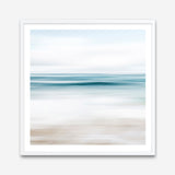 Abstract Beach (Square) Art Print