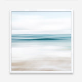 Abstract Beach (Square) Art Print