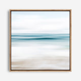 Abstract Beach (Square) Canvas Print