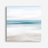 Abstract Beach (Square) Canvas Print