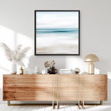 Abstract Beach (Square) Art Print