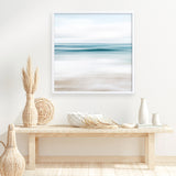 Abstract Beach (Square) Art Print