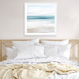 Abstract Beach (Square) Art Print